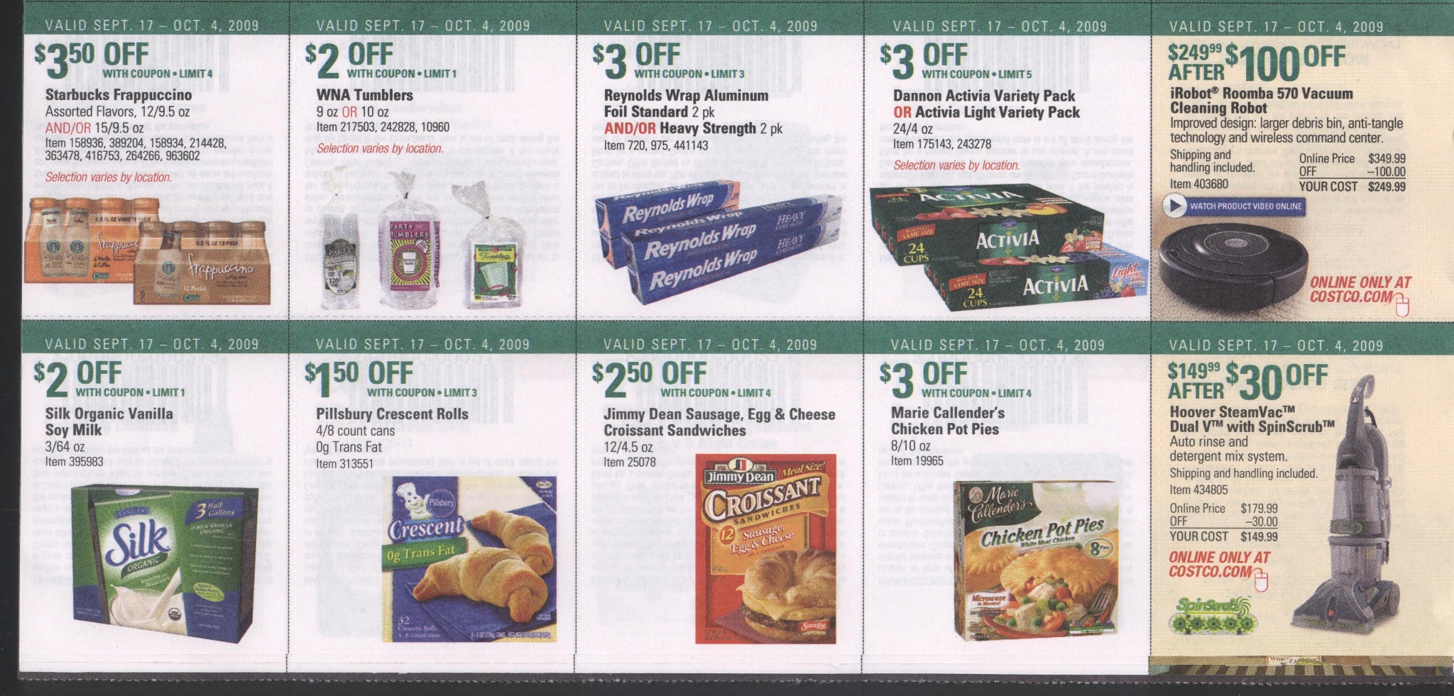 Full image coupon book page ->5<-