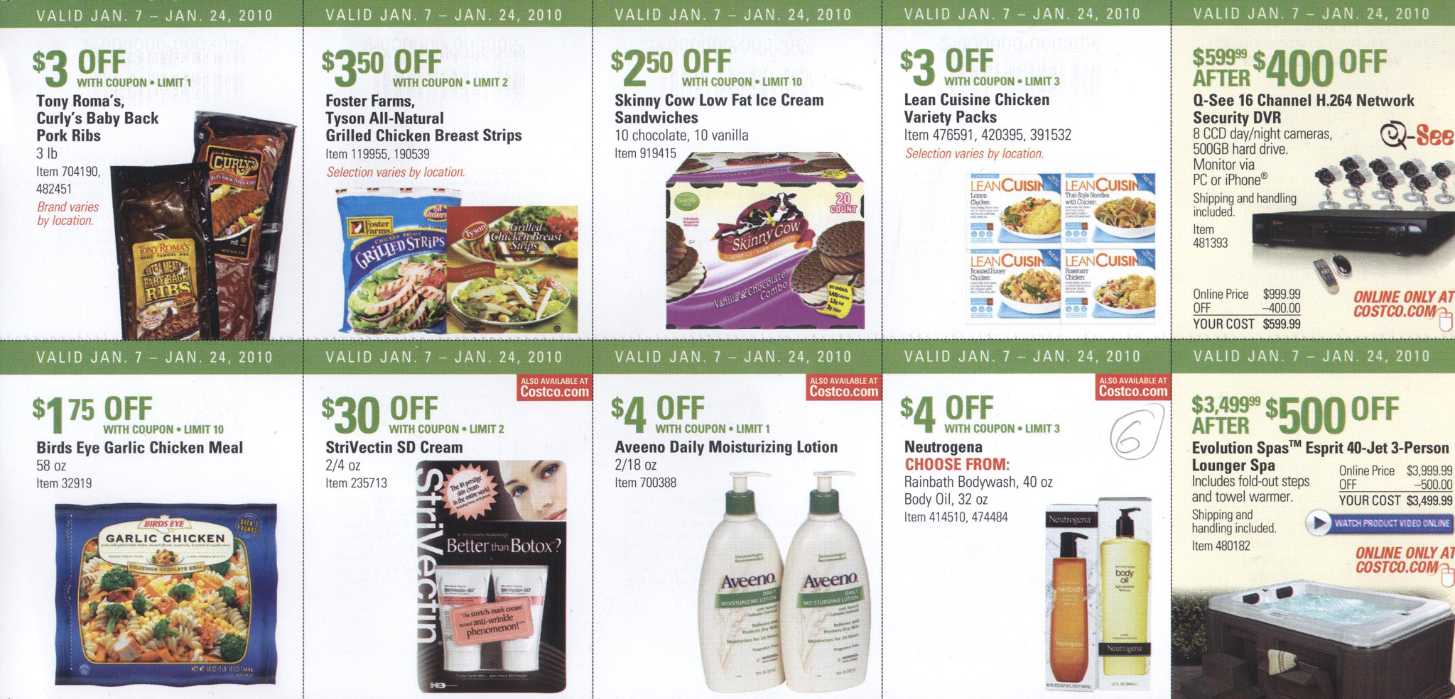 Coupon book page 6 in full-size.