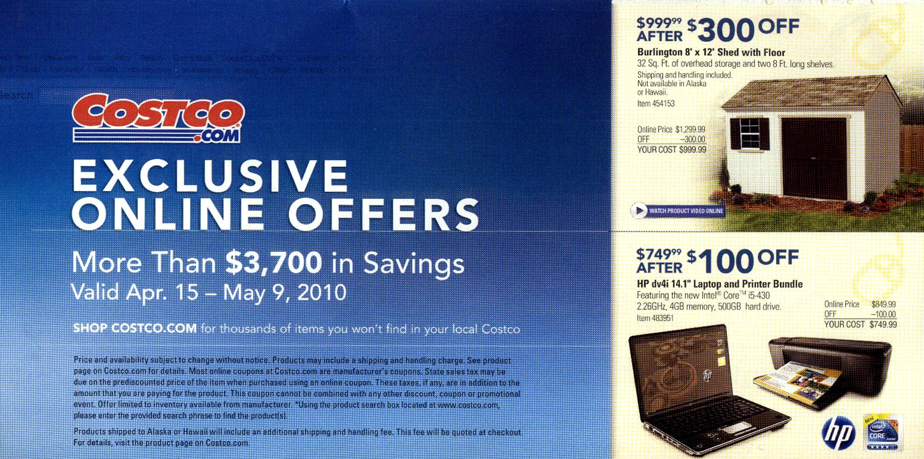 Coupon book full size page ->10<-