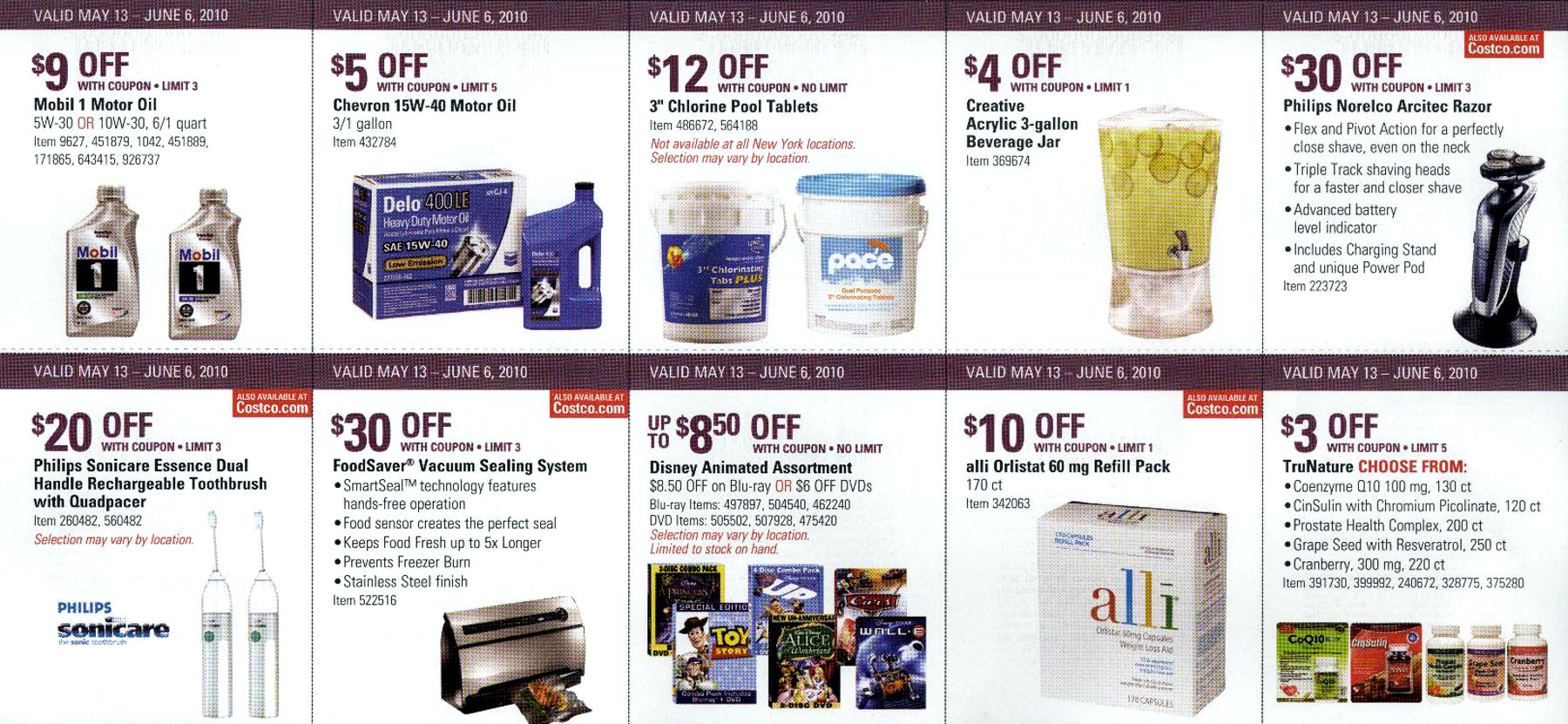 Coupon book full size page ->7<-
