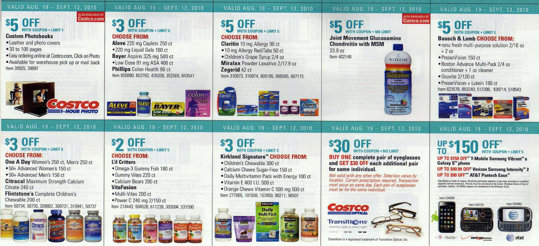 Coupon book full size page -> 7 <-