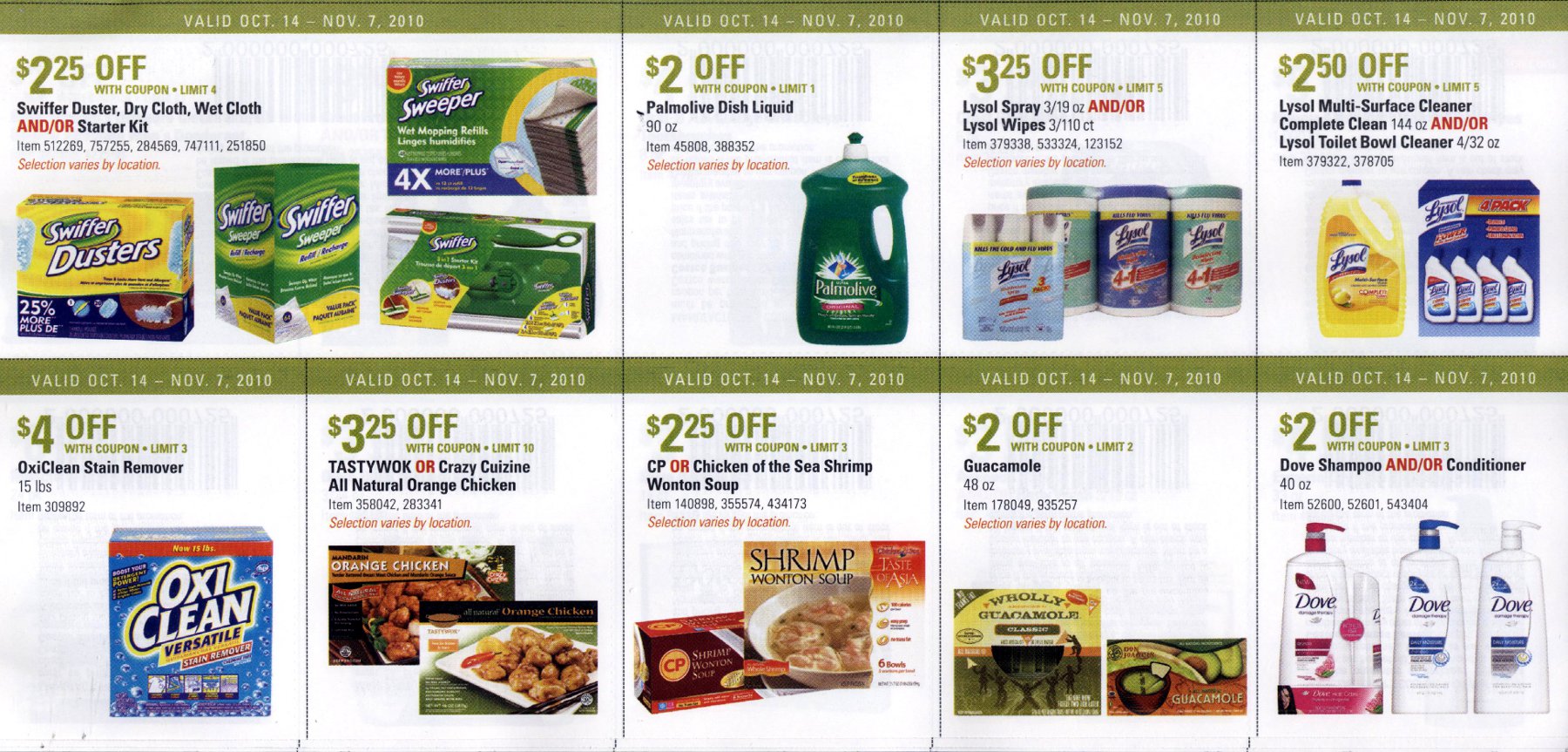 Coupon book full size page -> 4 <-