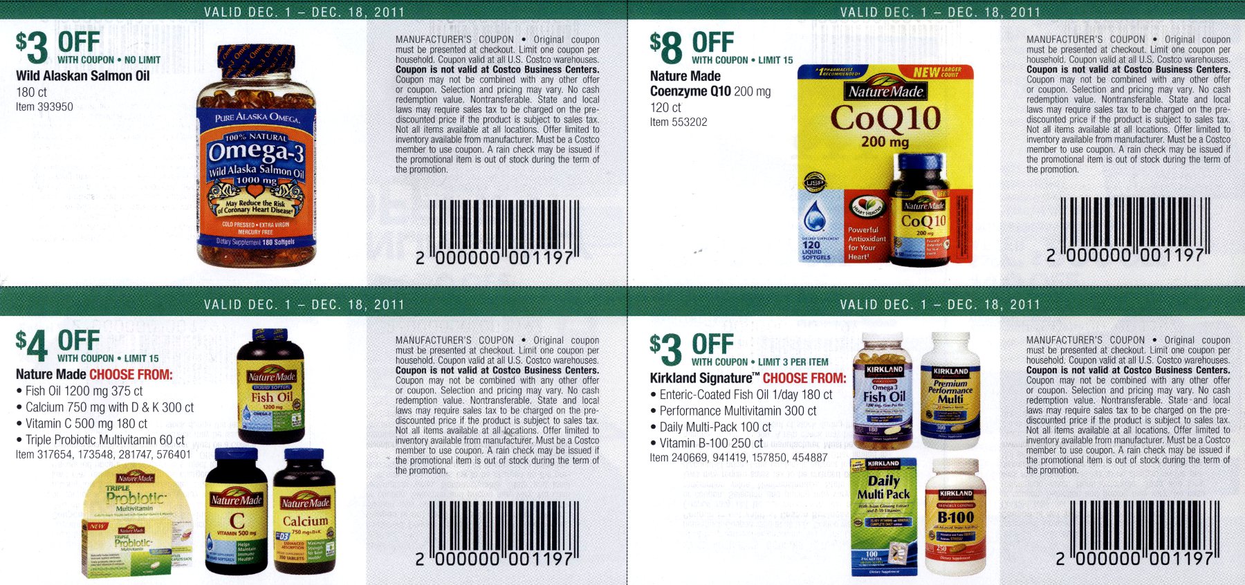 Coupon book full size page -> 9 <-