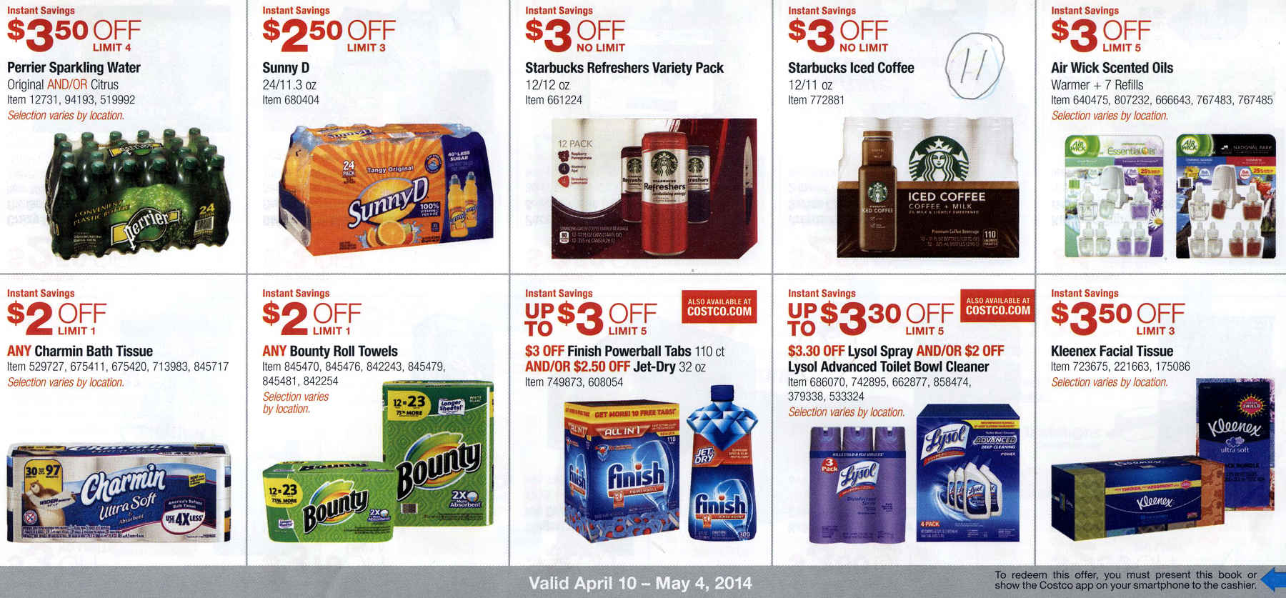 Coupon book full size page -> 11 <-