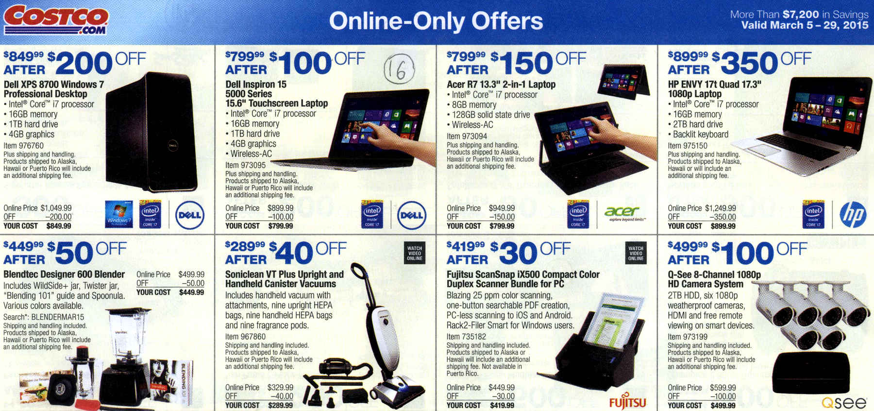 Coupon book full size page -> 16 <-