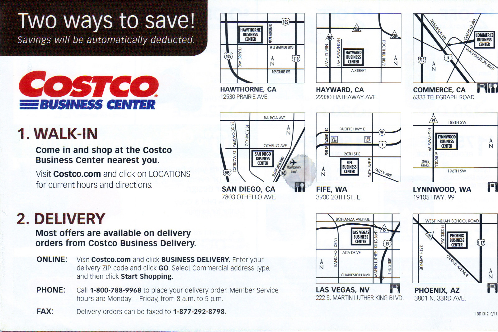 Costco Business Center Discounts-> 4 <-